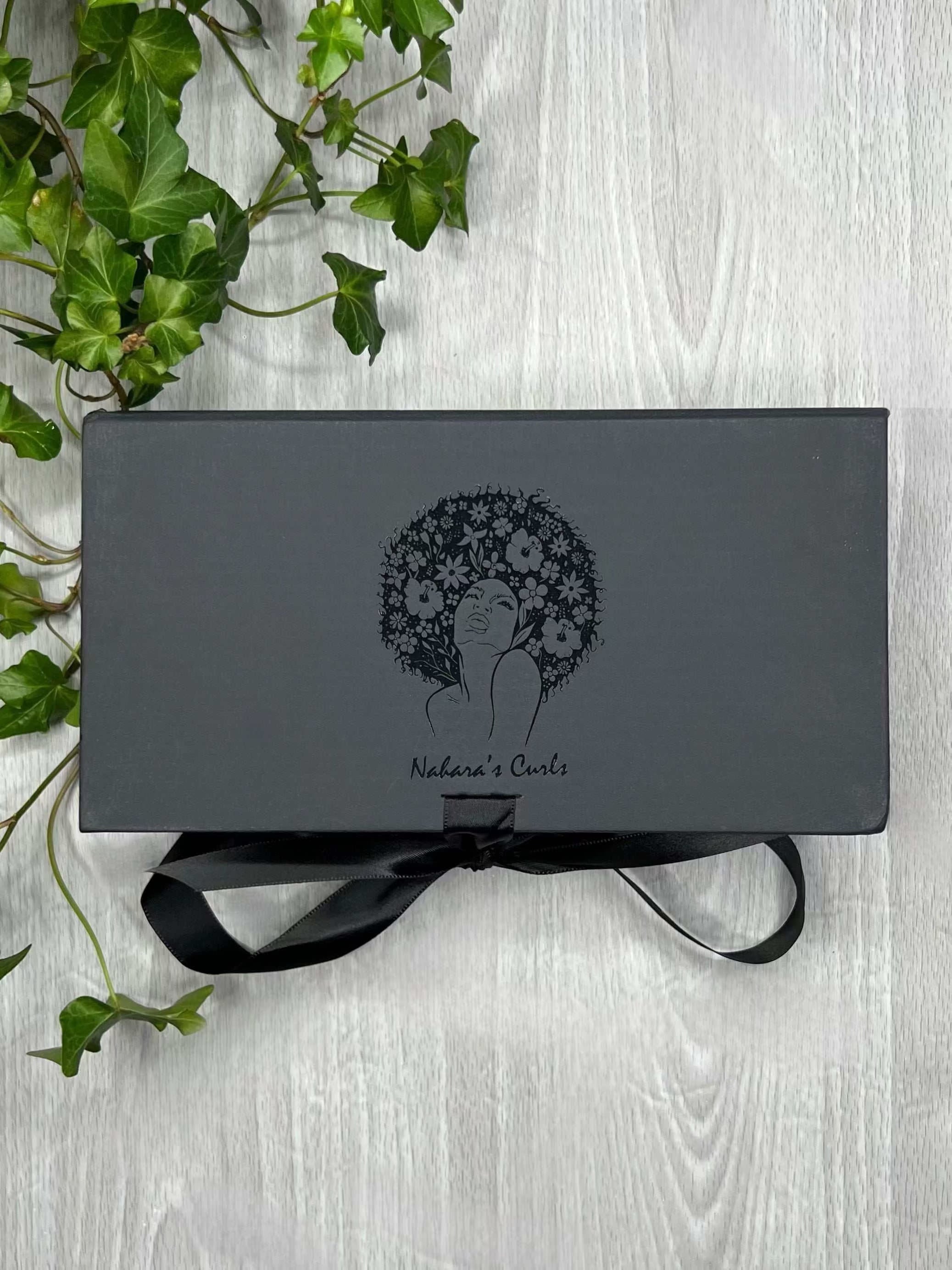 Sample Box – Nahara’s Curls hair texture testing kit for curly extensions