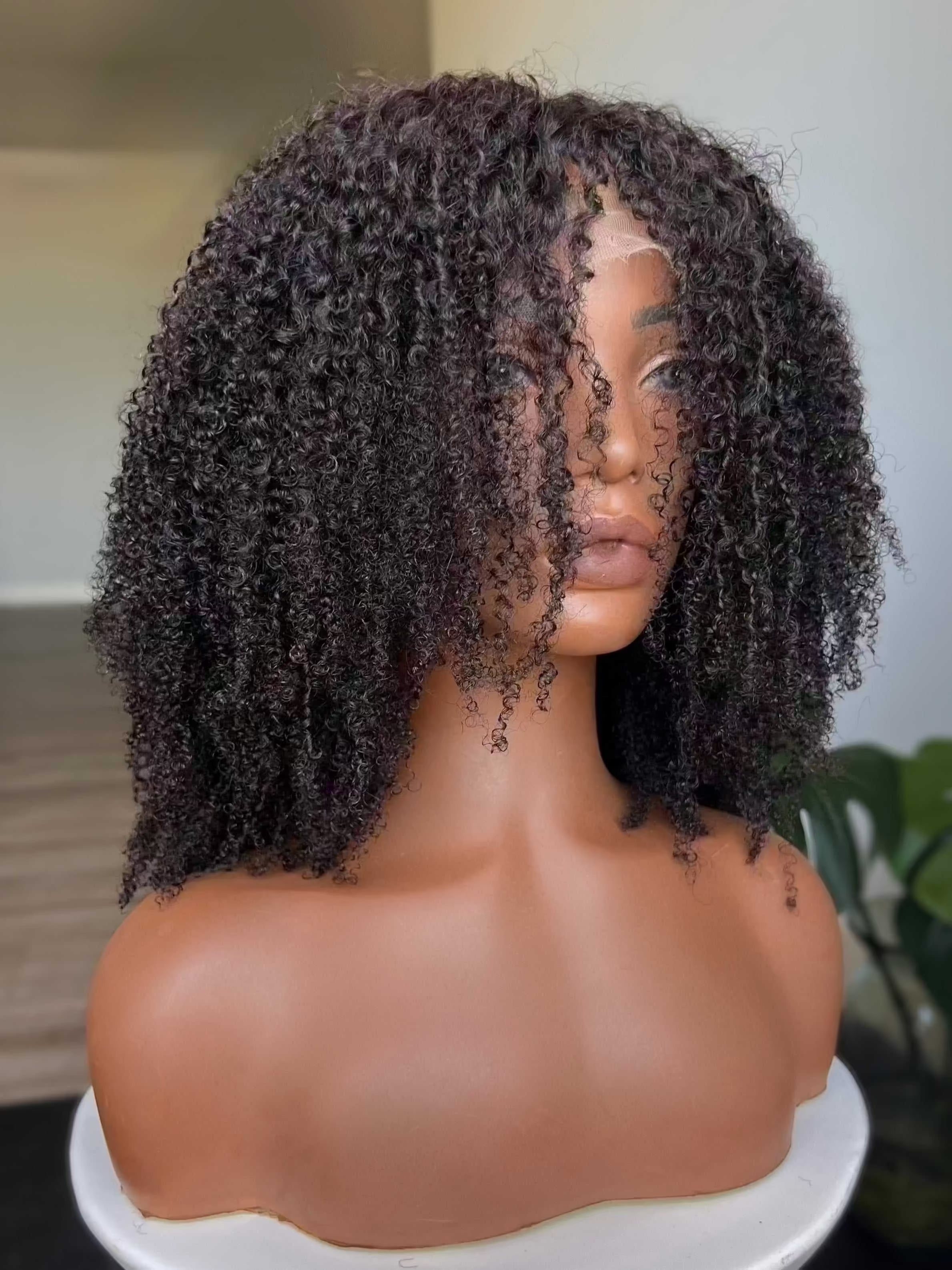 Taj 13x6 HD Lace Front Wig with HD lace and realistic pre-plucked hairline