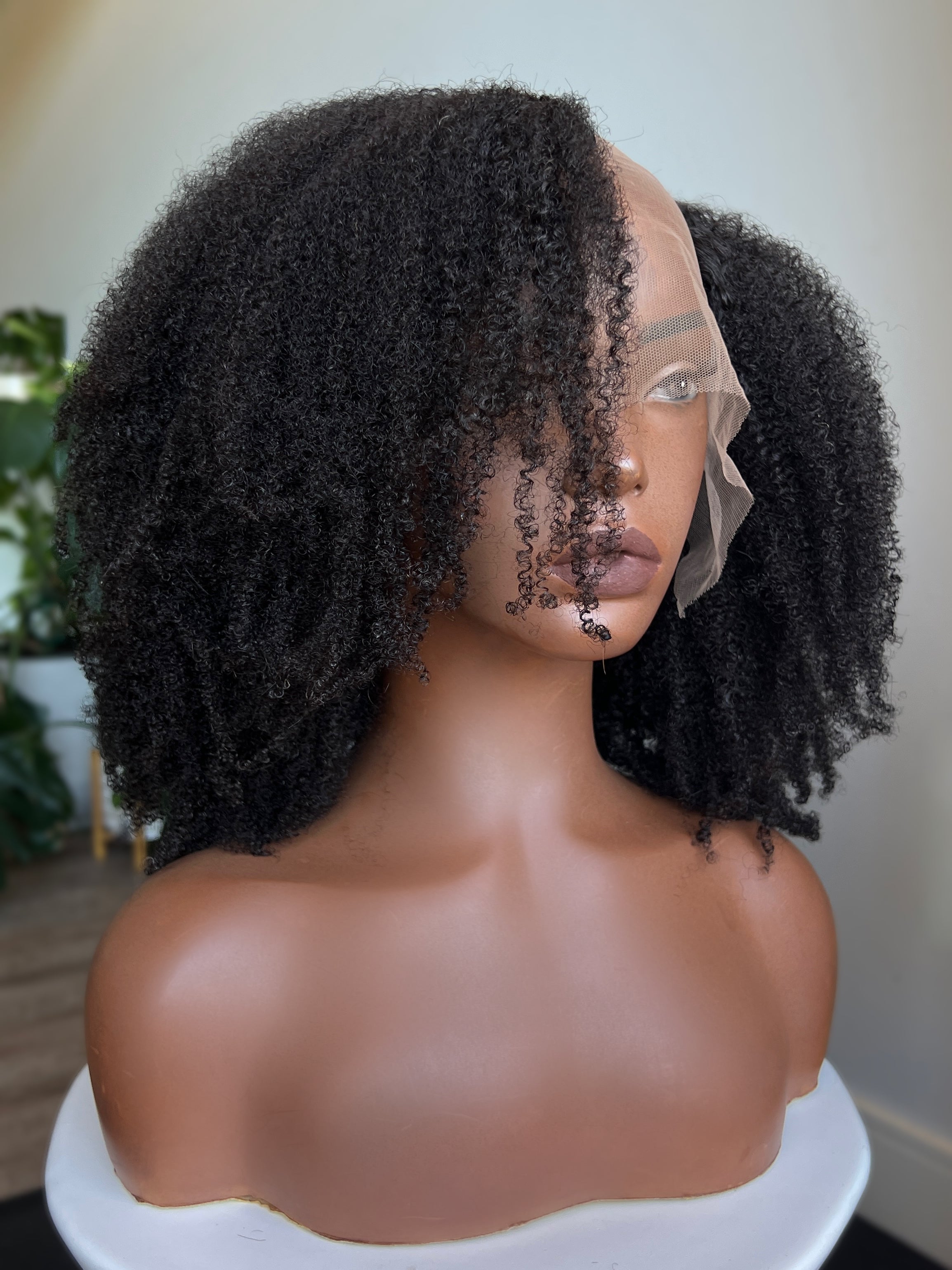 Coily (4C) Left U-Part Wig
