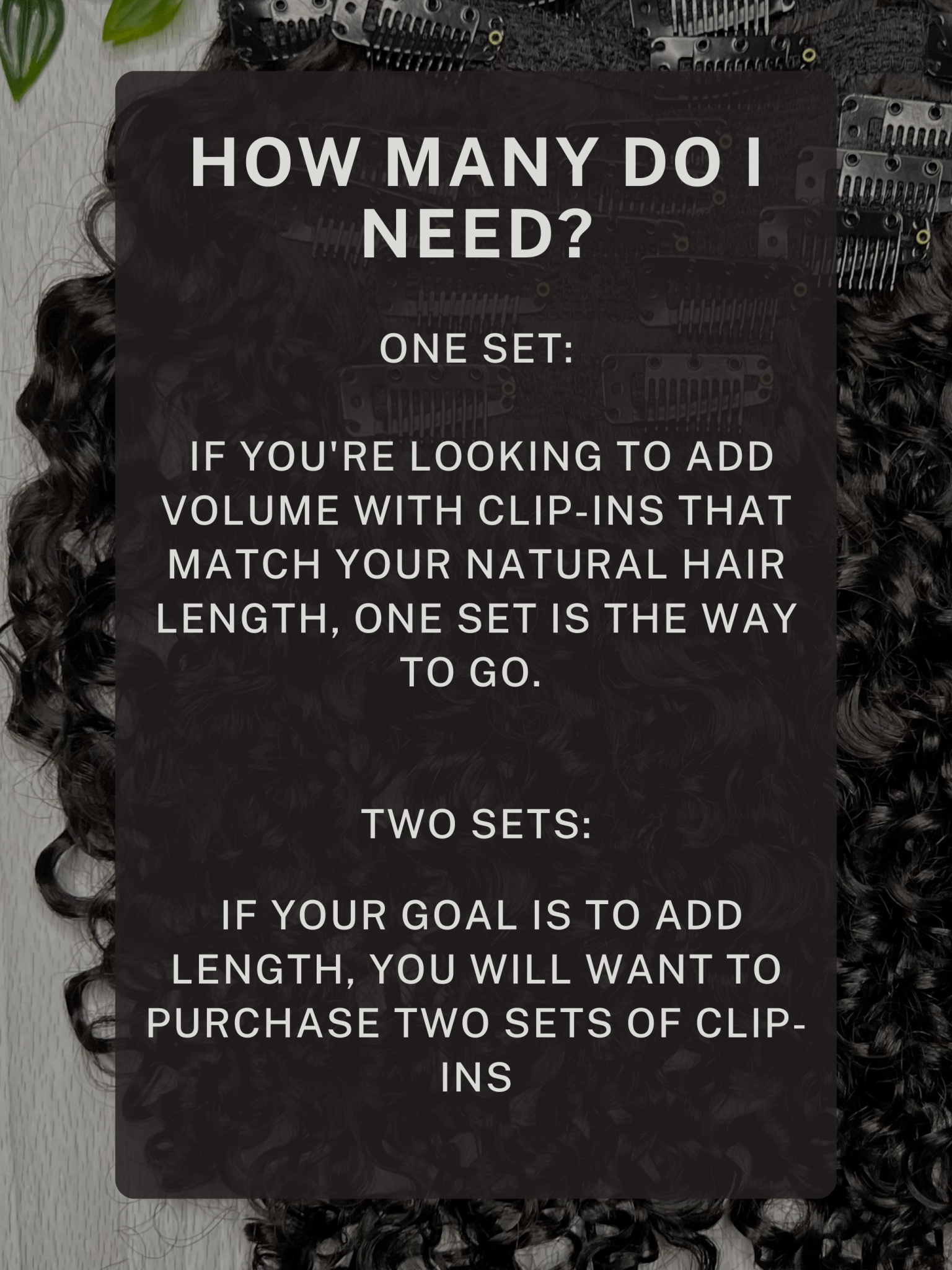 Tula Clip-Ins made from 100 virgin Indian hair for natural volume and length enhancement
