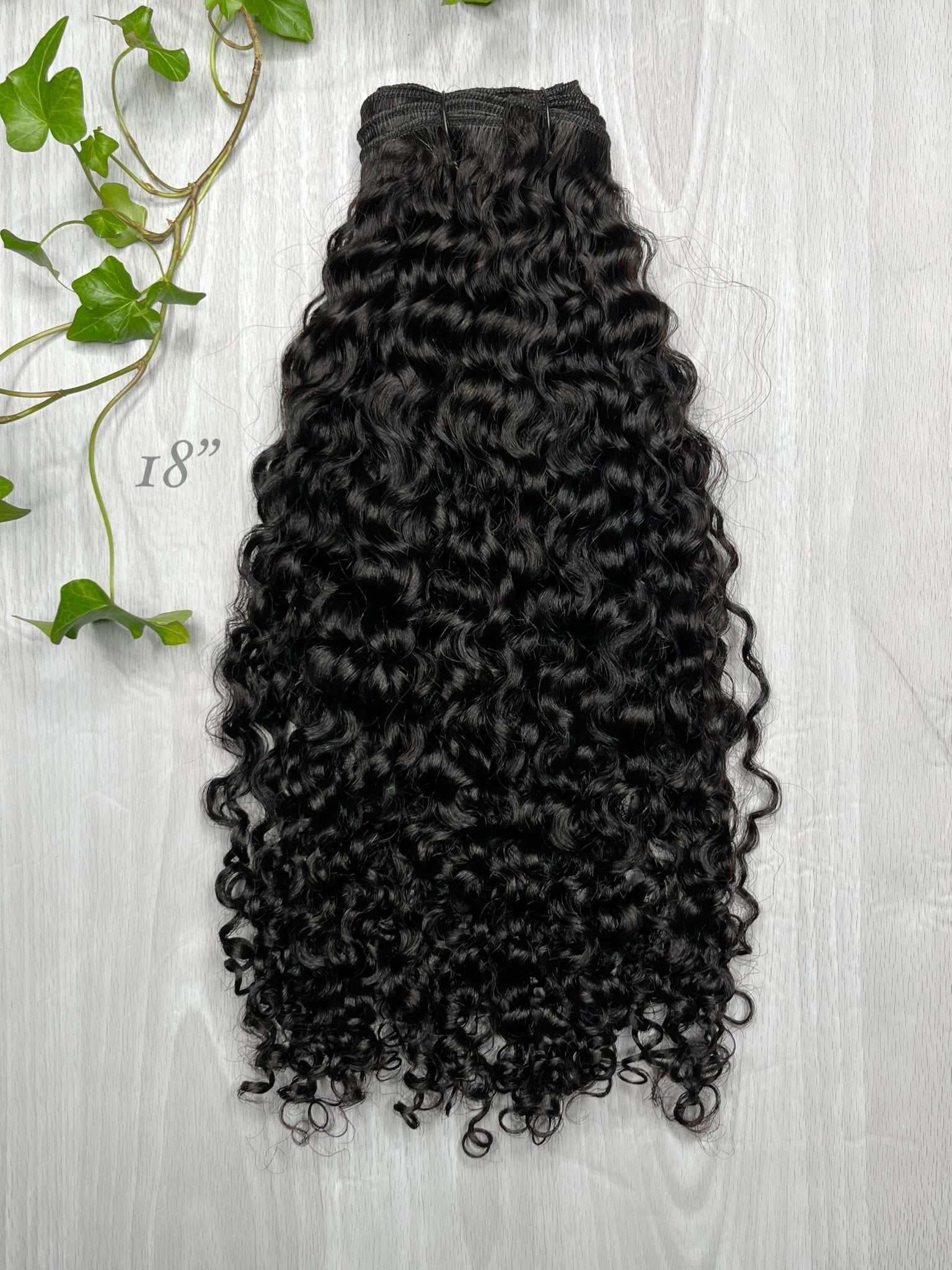 Amala Wefted Hair bundles – premium loose curls by Nahara’s Curls, full and soft from root to tip