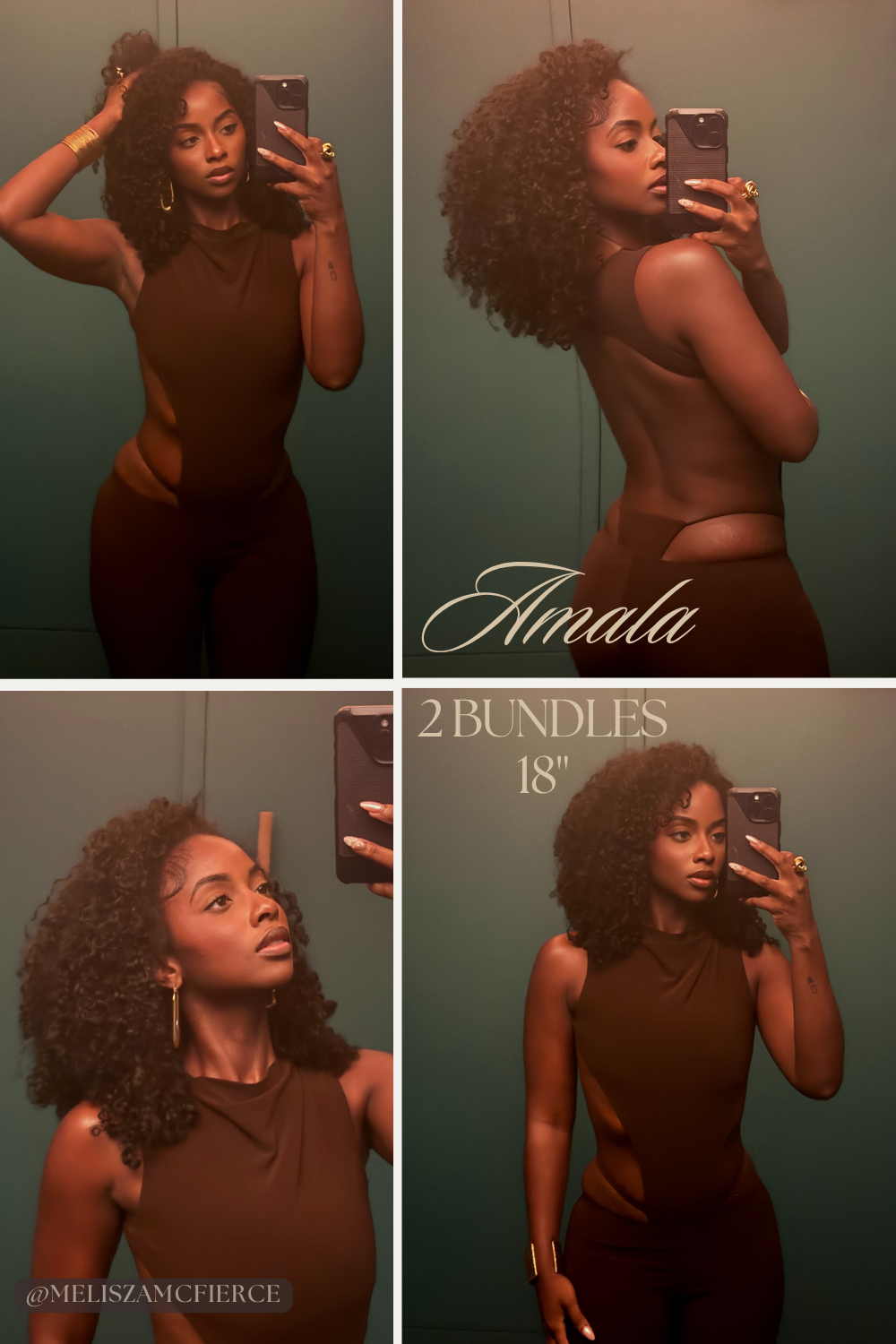 "Amala" Wefted Hair