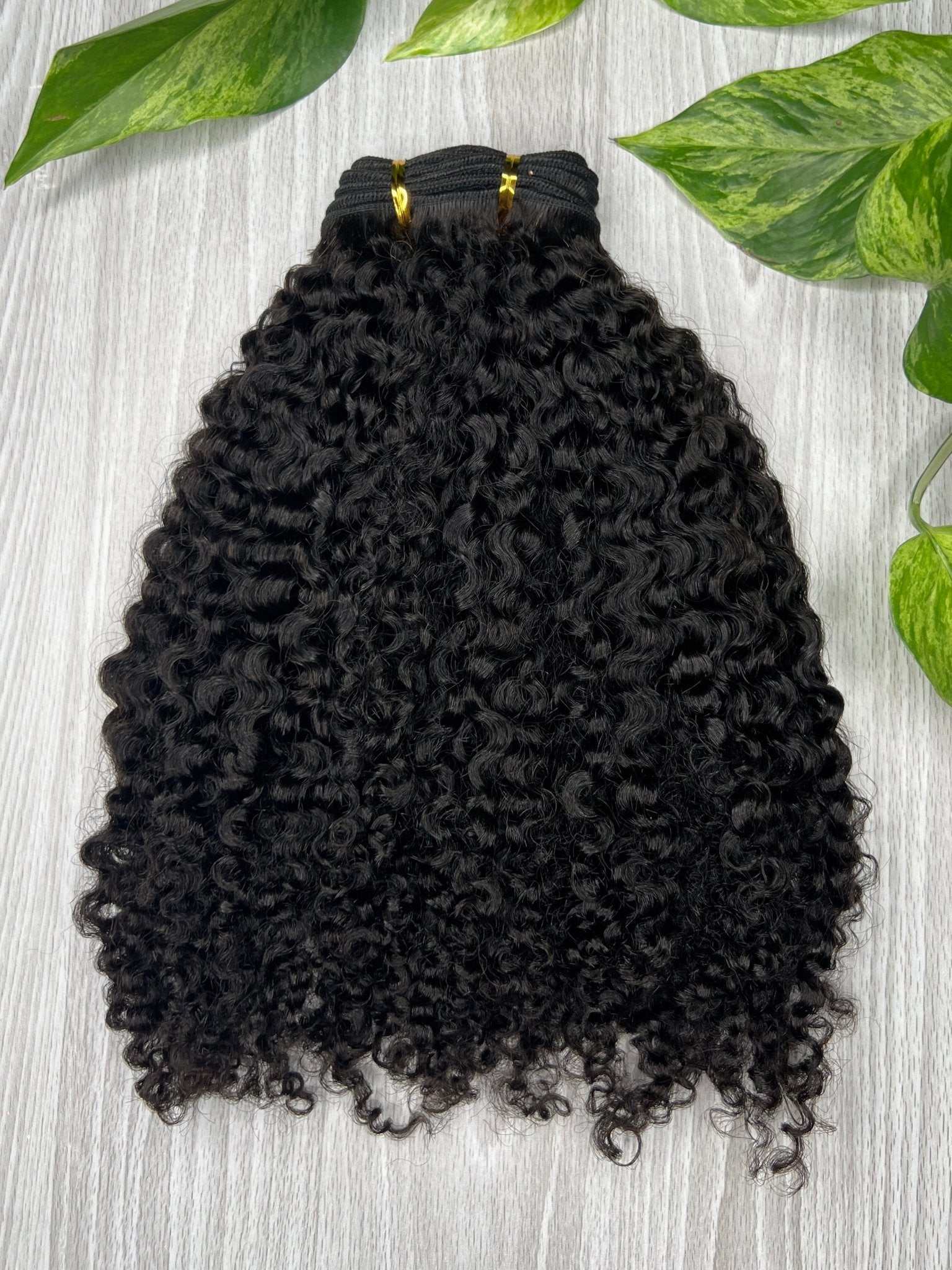 Aura Wefted Hair – Tight curly bundles by Nahara’s Curls made from 100% virgin Indian hair