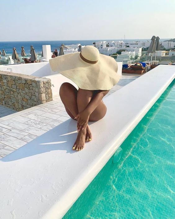 Swimming With Natural Hair Extensions - Nahara's Curls