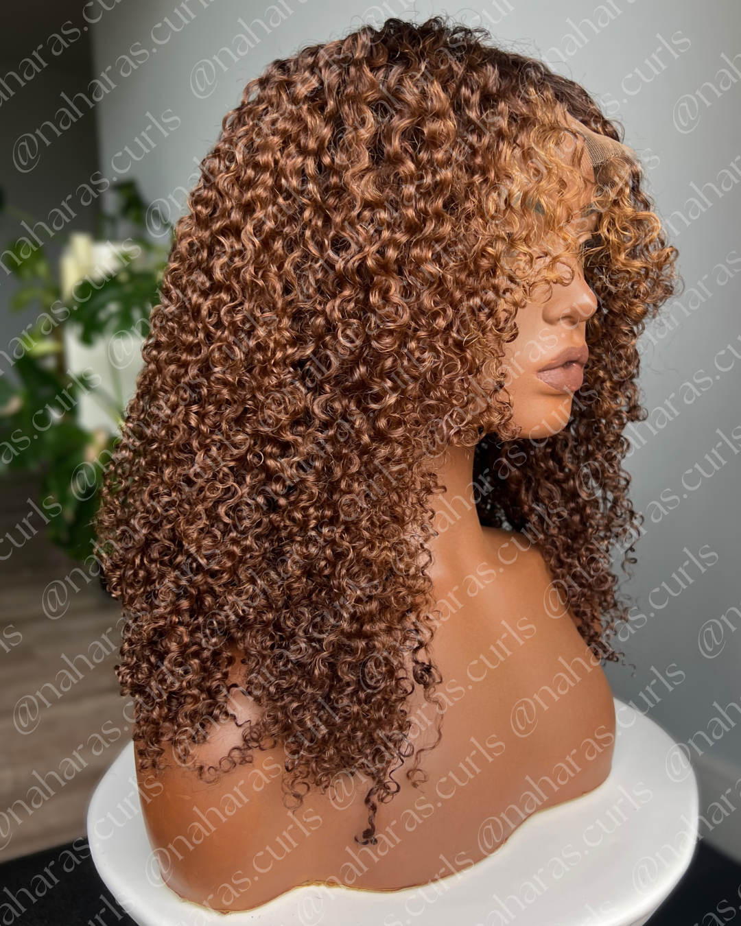 "Agni" With Bangs 13*6 HD Lace Front Wig