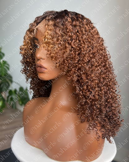 "Agni" With Bangs 13*6 HD Lace Front Wig