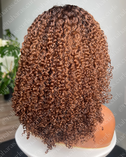 "Agni" With Bangs 13*6 HD Lace Front Wig