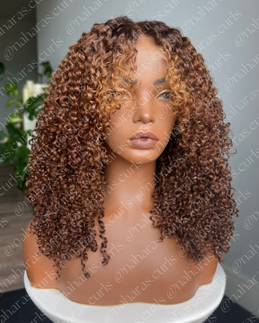 "Agni" With Bangs 13*6 HD Lace Front Wig