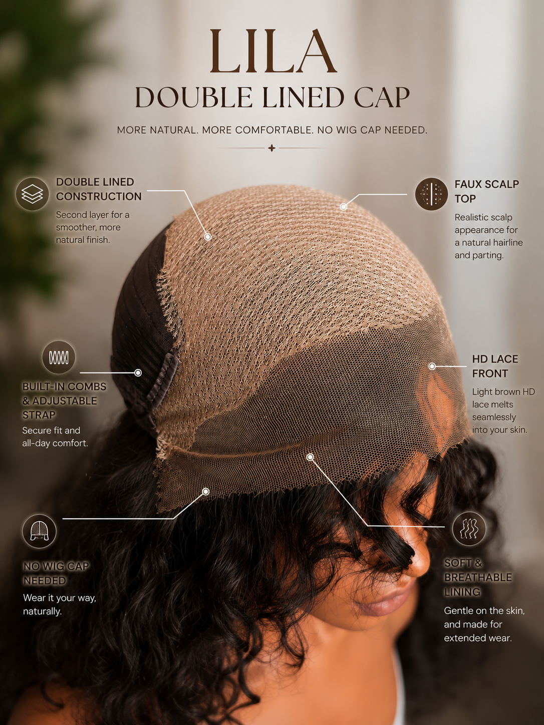 Lila 13x6 HD Lace Front Wig