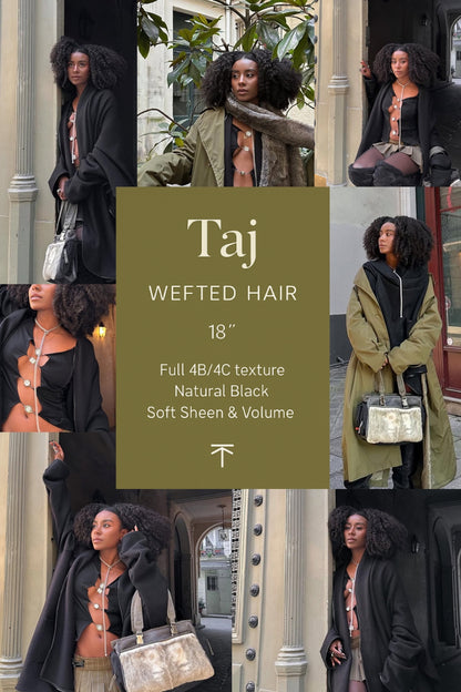 "Taj" Wefted Hair