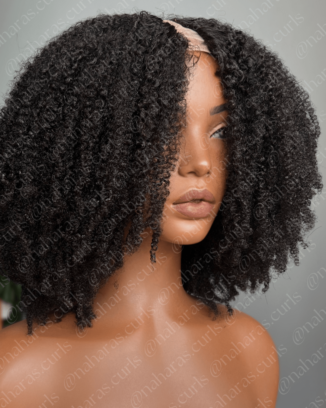 Taj U-Part Wig made from 100% virgin Indian hair – Nahara’s Curls