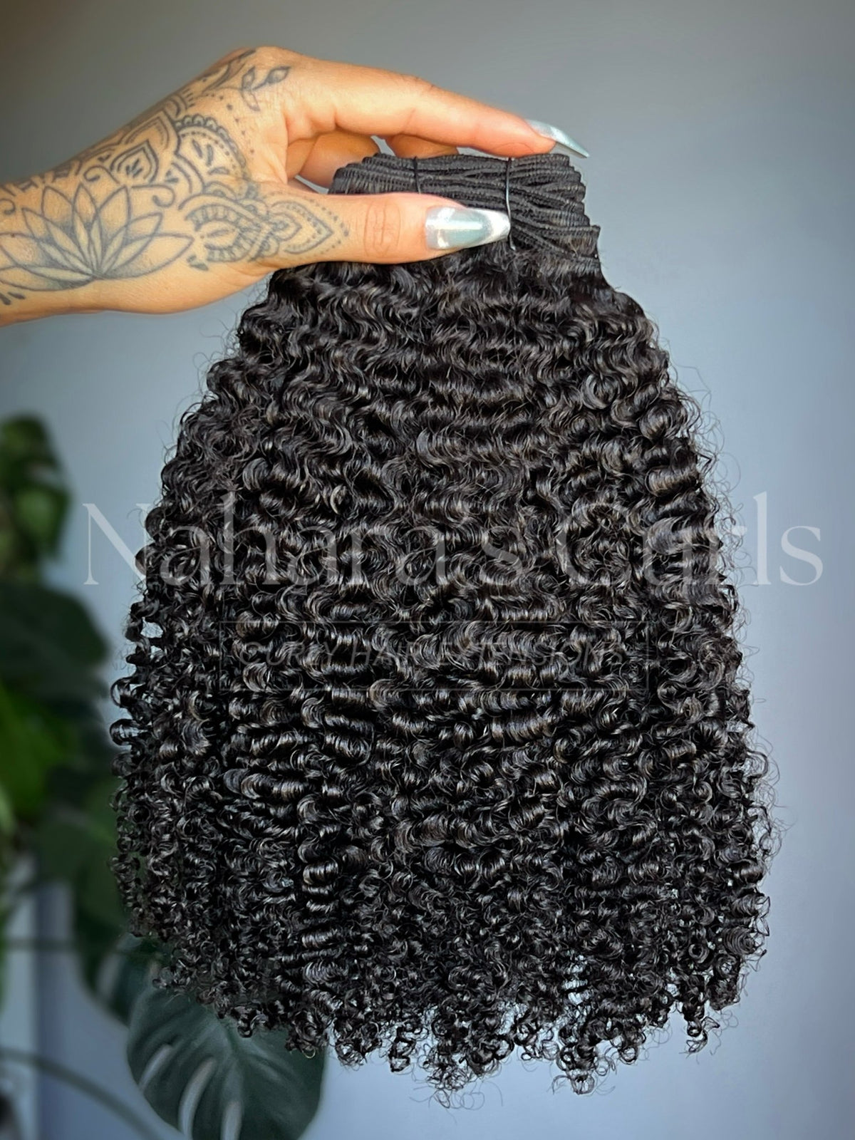 Tight Coily Wefted Hair | – Nahara's Curls