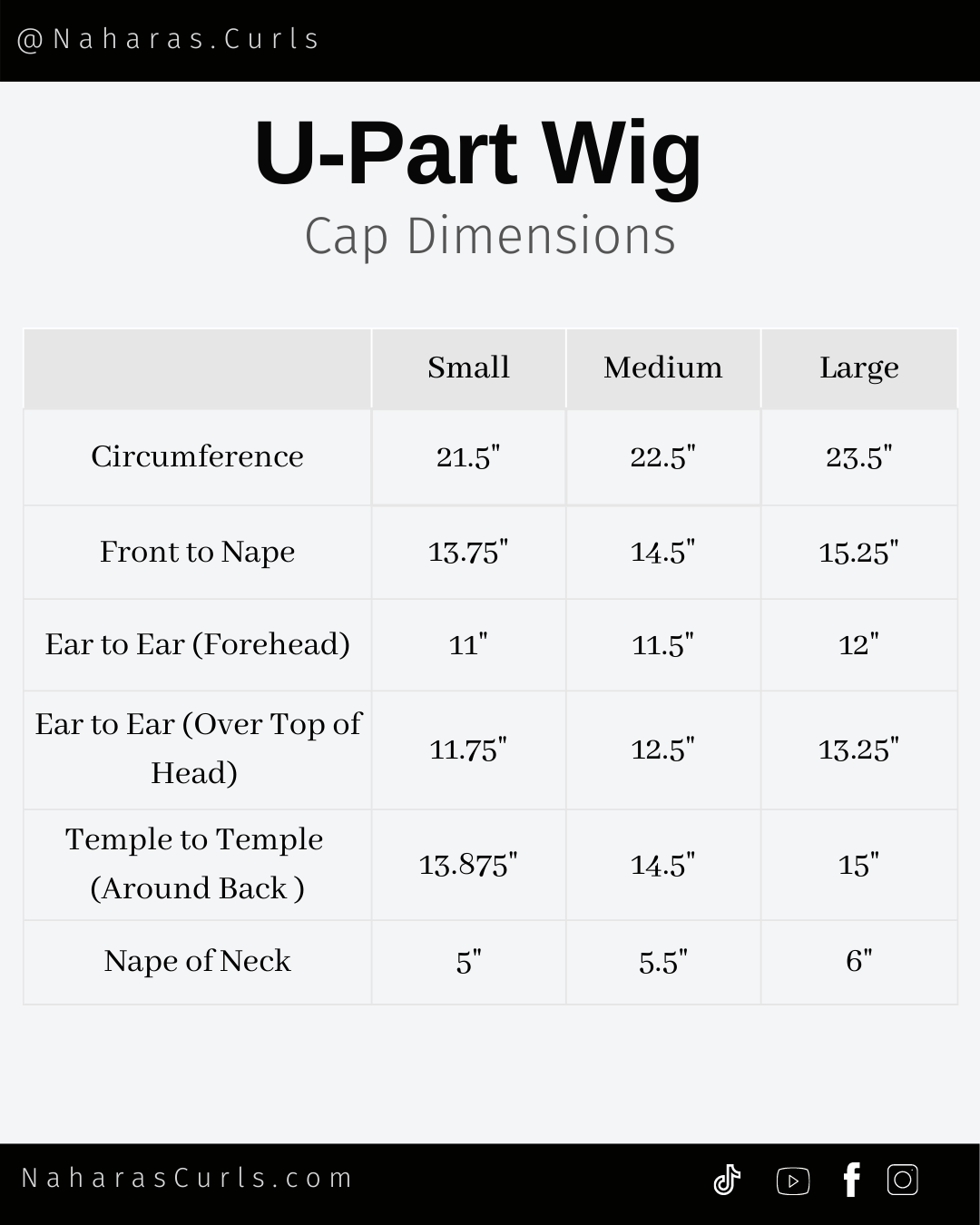 Aura Left U - Part Wig | – Nahara's Curls